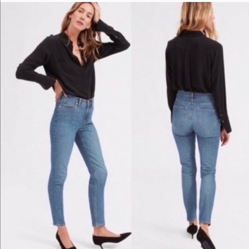 Everlane mid rise waist ankle jeans - size 28